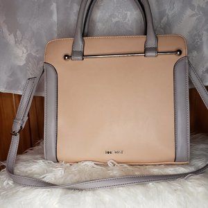 Tan Shoulder Bag Including: Gray and Bone